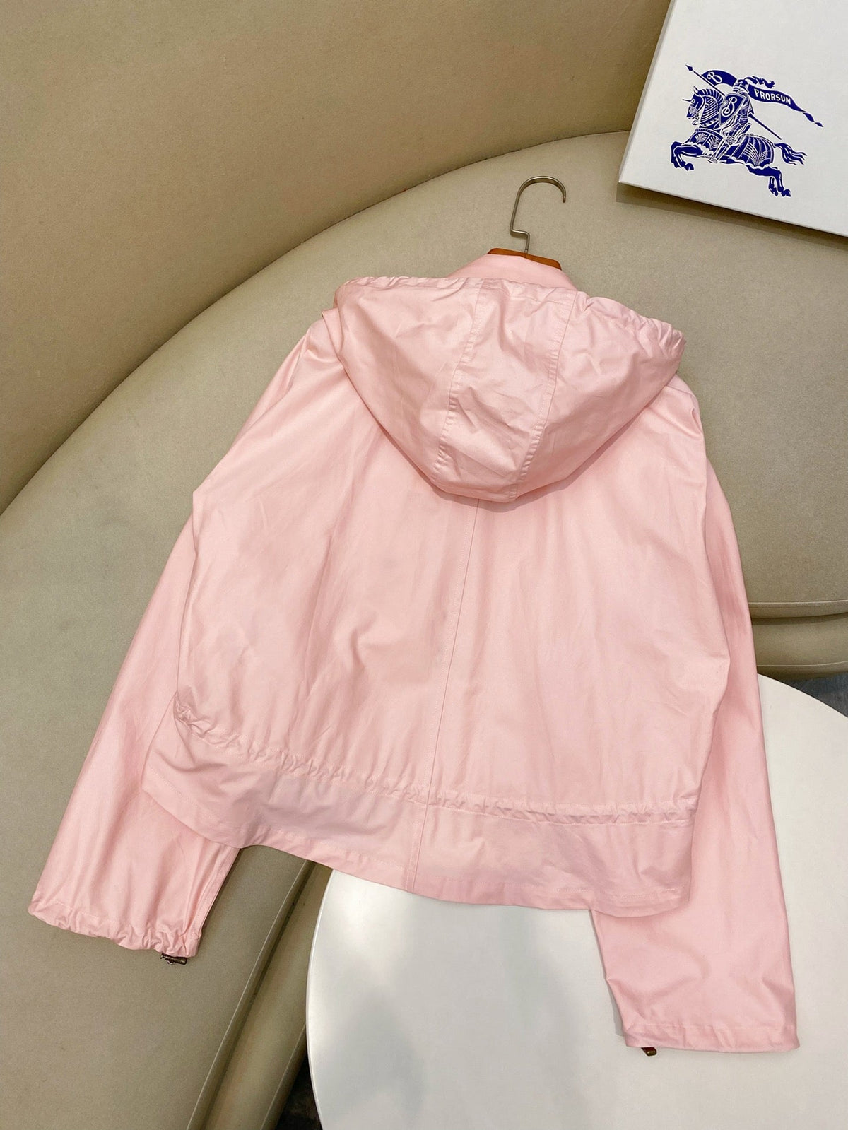 Hooded Taffeta Jacket