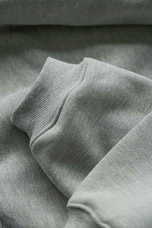 Plain Crewneck Sweatshirt - Navy Blue