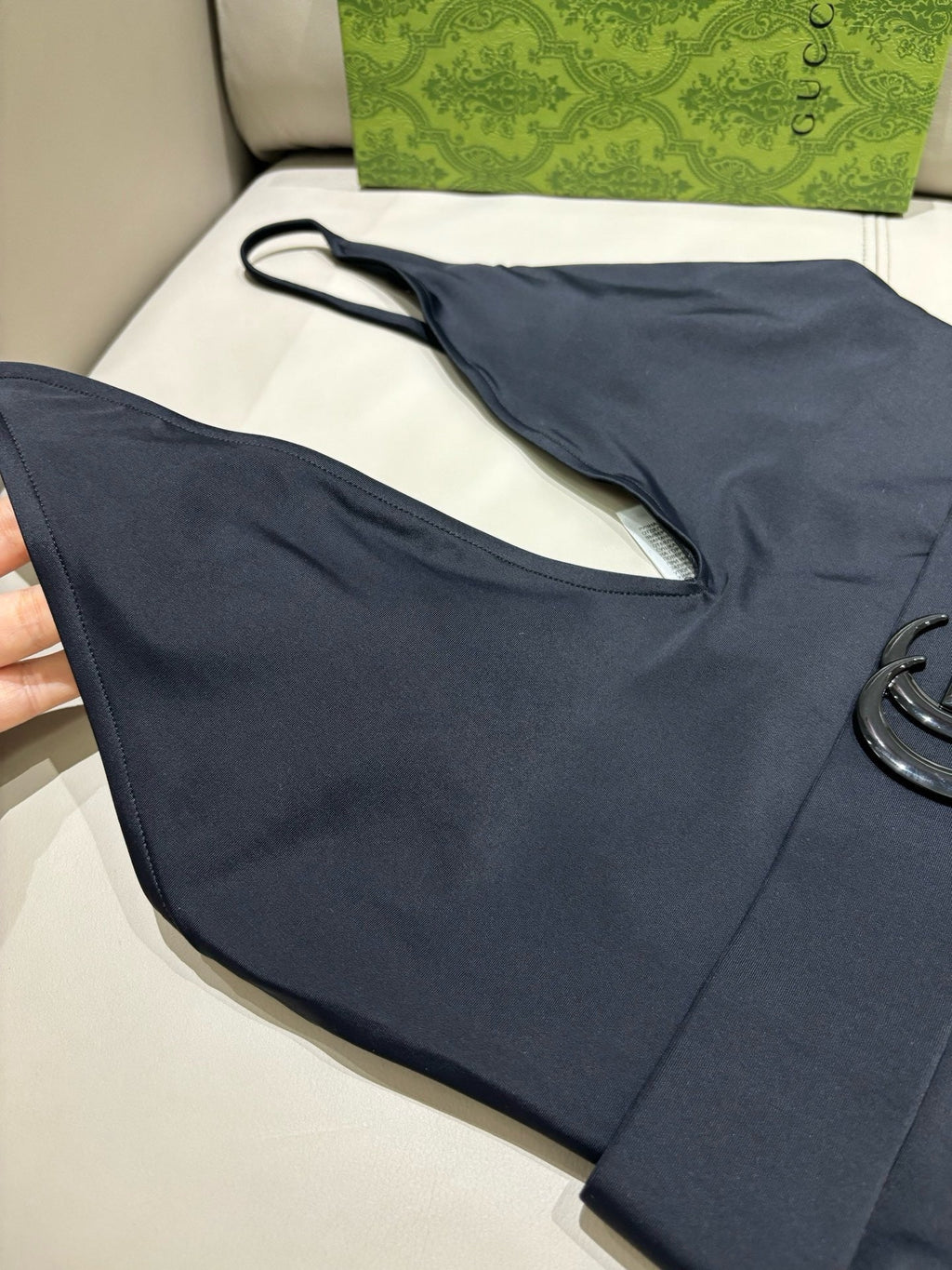 Logo One Piece Swimsuit