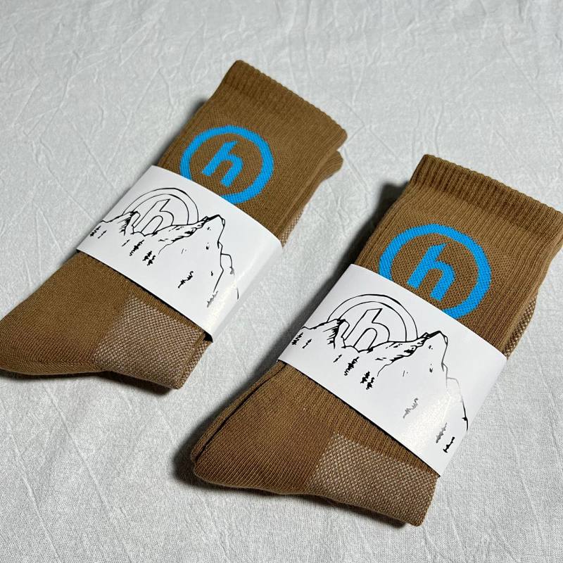 Hidden NY Crew Socks - Tan/Blue