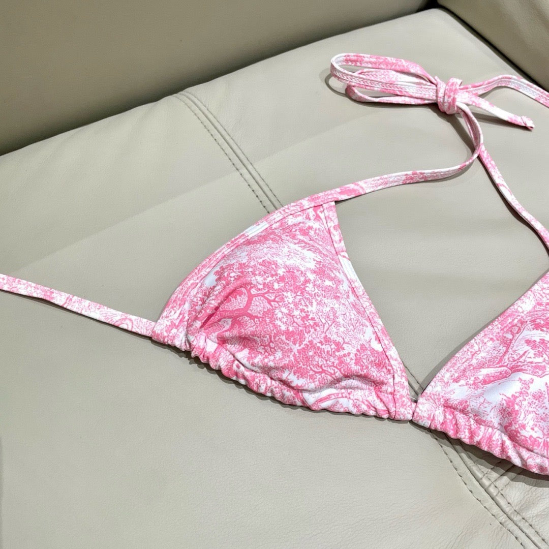 Oblique 3-Piece Bikini Set