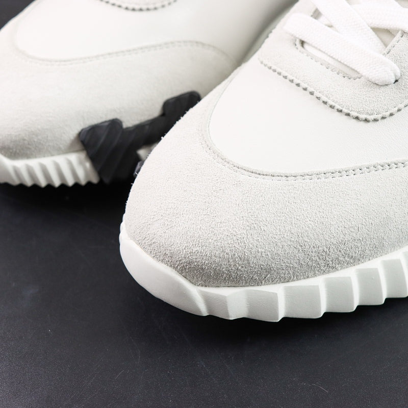 Hermes Bouncing Sneaker - White/Grey