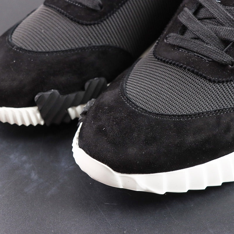 Hermes Bouncing Sneaker - Black/White Technical Mesh