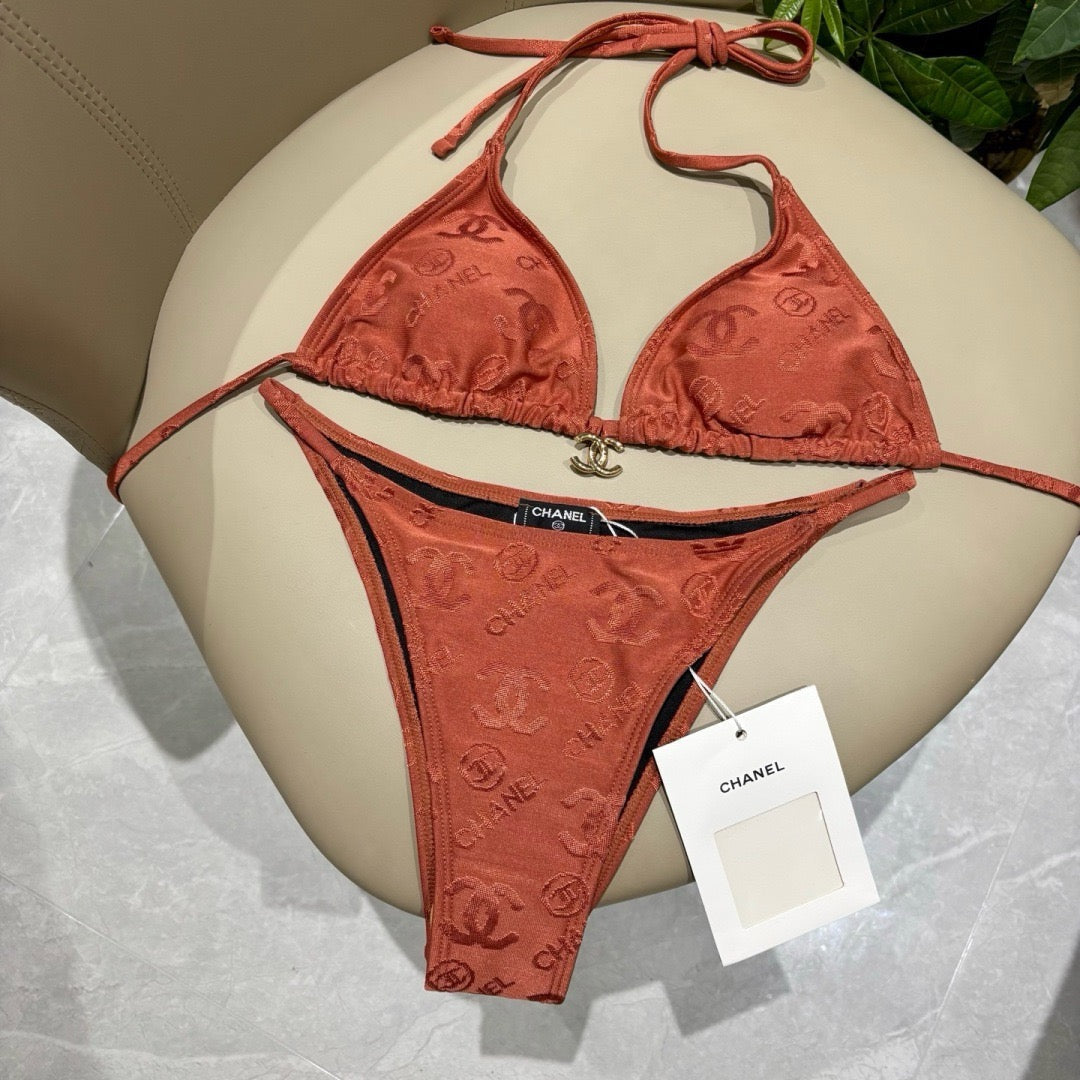 Logo Triangle Bikini Set