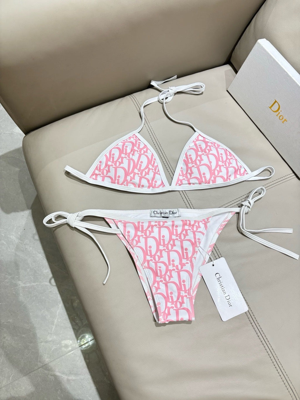 Oblique Bikini Set