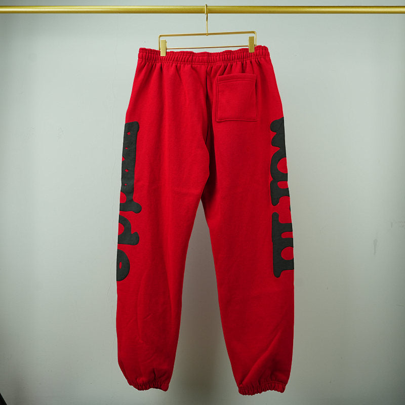 Sp5Der Beluga Sweatpants Red