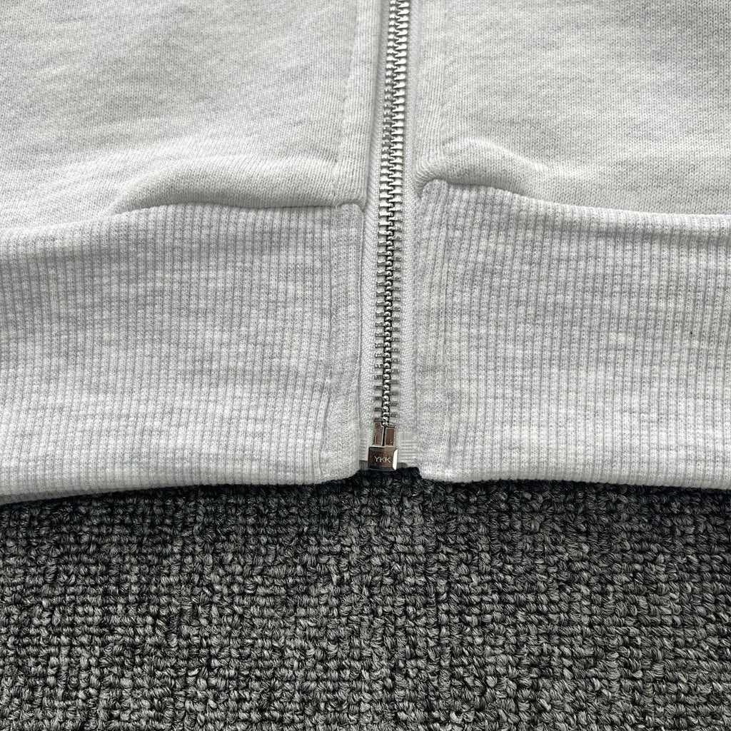 Zip Hoodie White