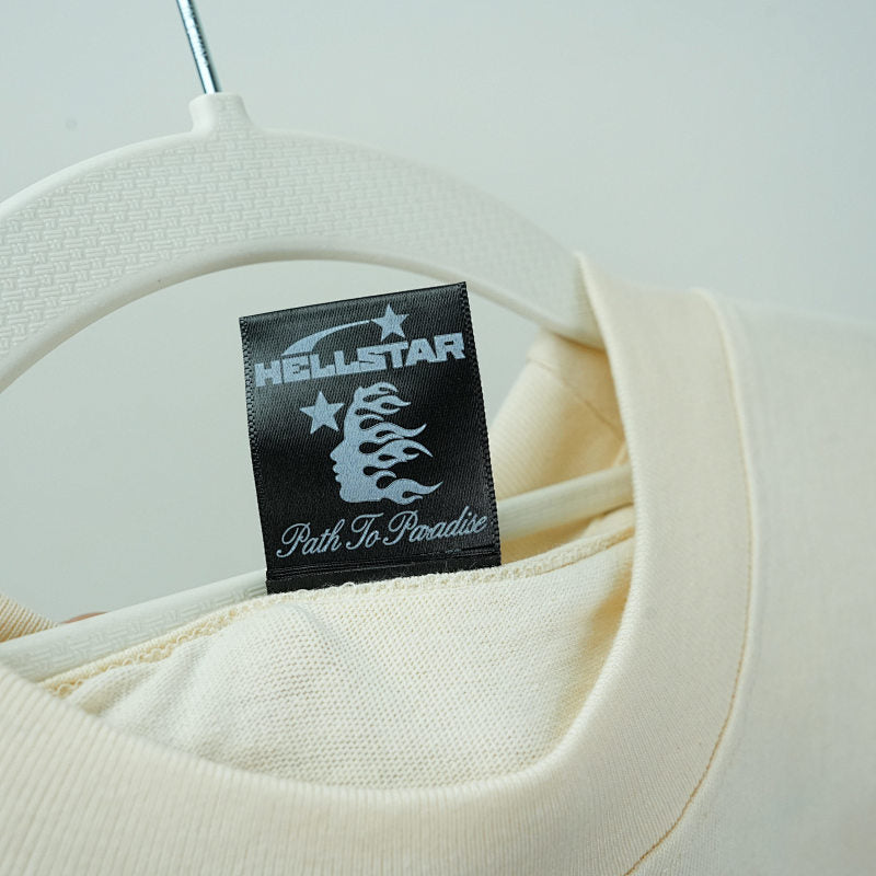 Hellstar Records T-Shirt Off-White