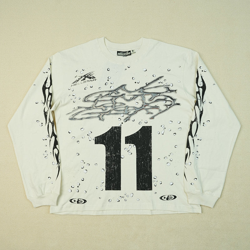 Hellstar Long Sleeve White