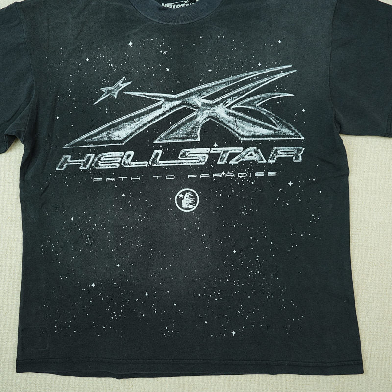 Hellstar Chrome Logo T-Shirt Black