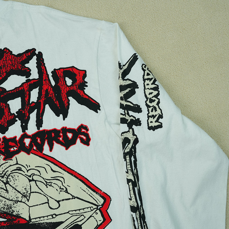 Hellstar White Studios Records Long Sleeve