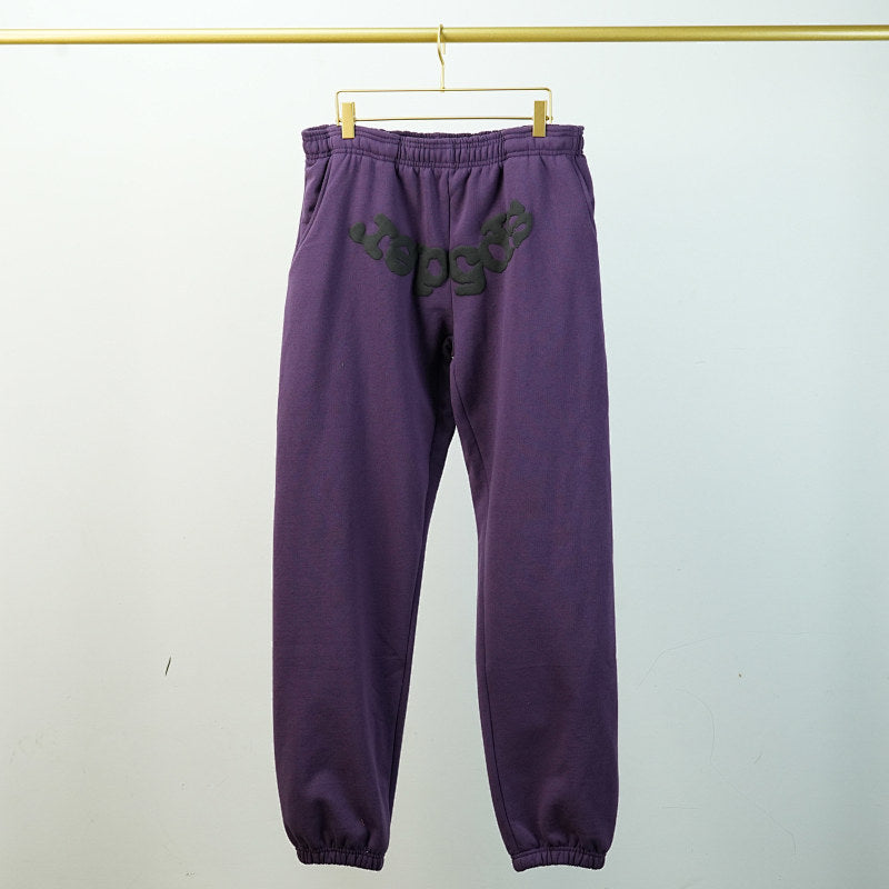 Sp5Der Web Sweatpants Purple