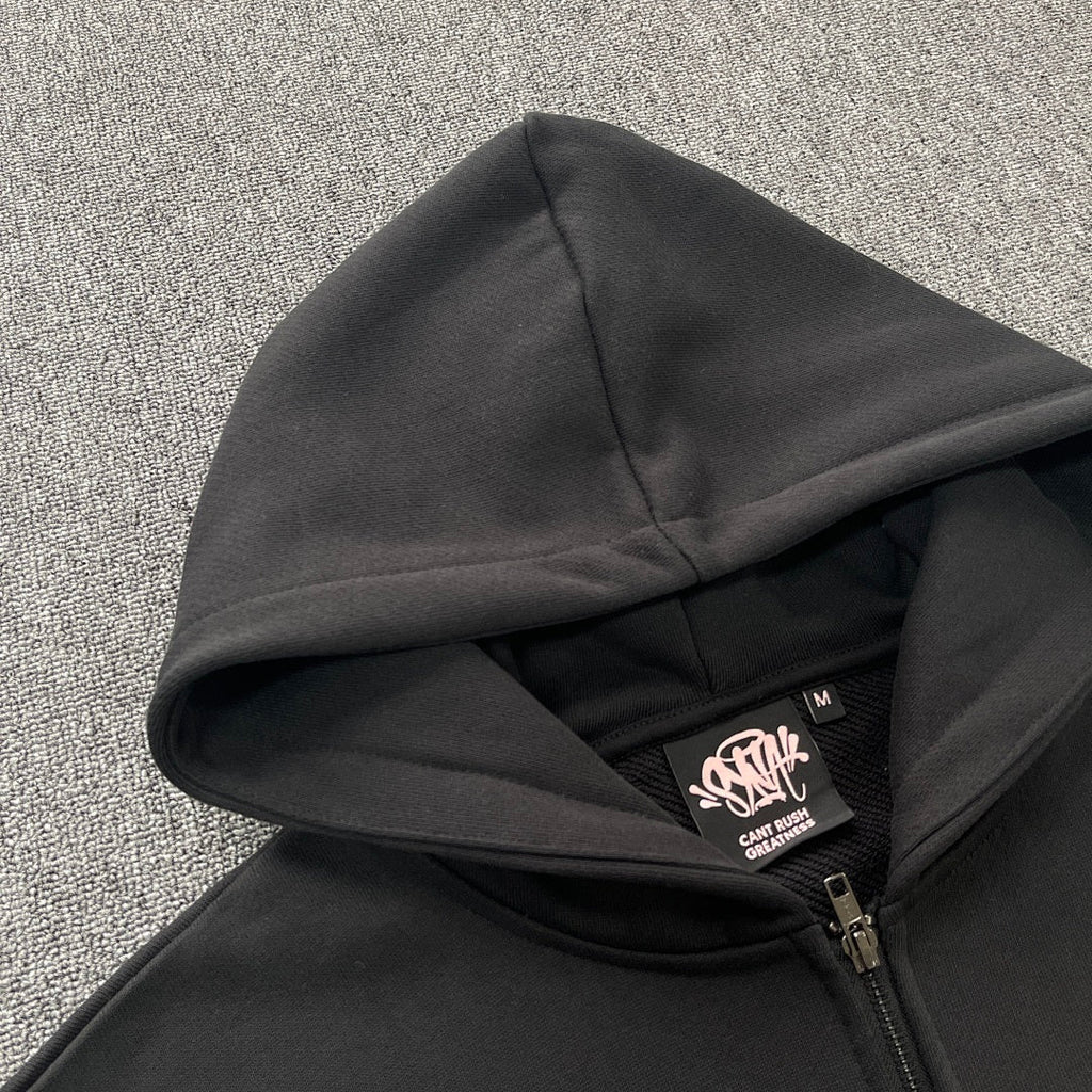 Zip Hoodie Rose Gold