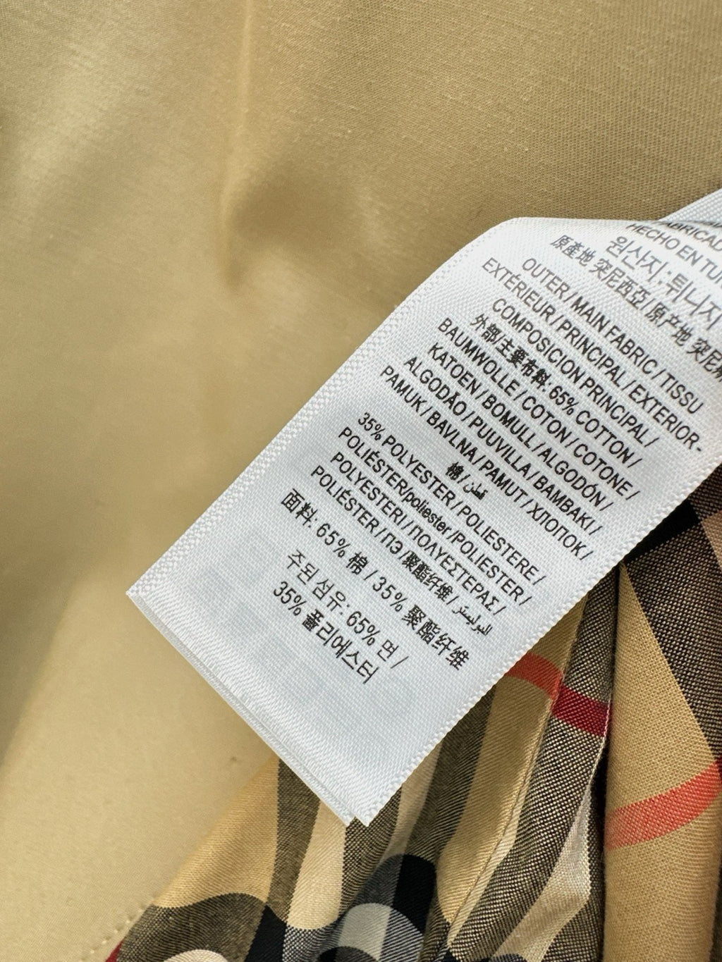 Tropical Gabardine Swarby Trench Jacket