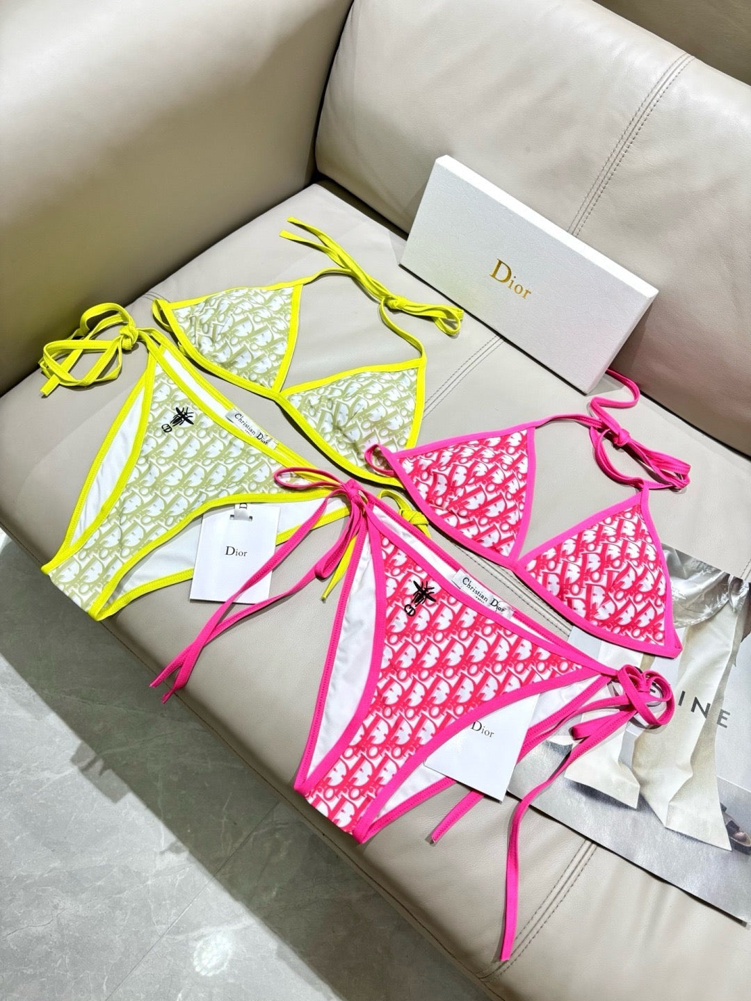 Oblique Bikini Set
