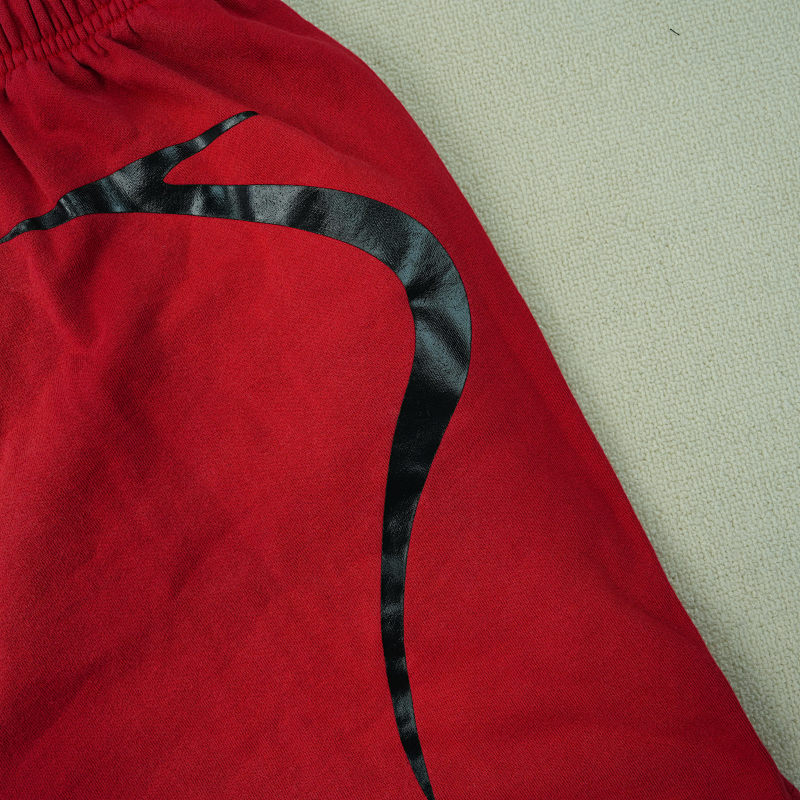 Hellstar Warm Up Shorts Red