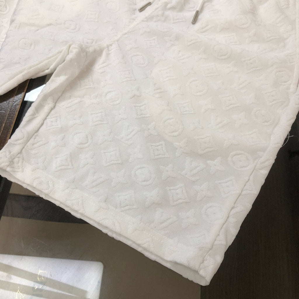 Monogram Embossed Shorts