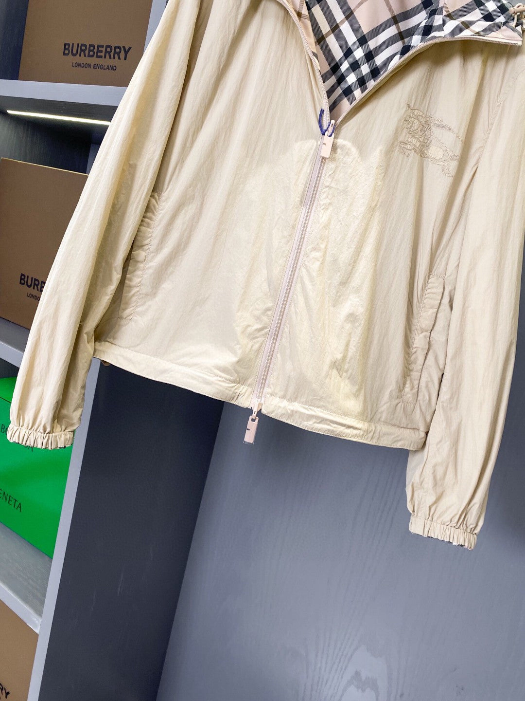 Reversible Check Jacket