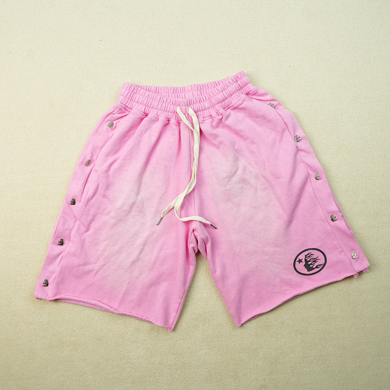 Hellstar Snap Sweatshorts Shorts Pink