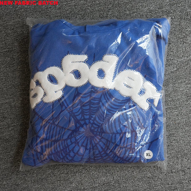 Sp5Der Websuit Hoodie Blue
