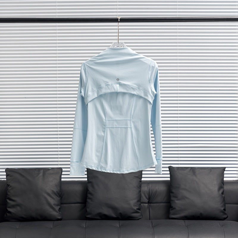 Lululemon Define Jacket - Baby Blue