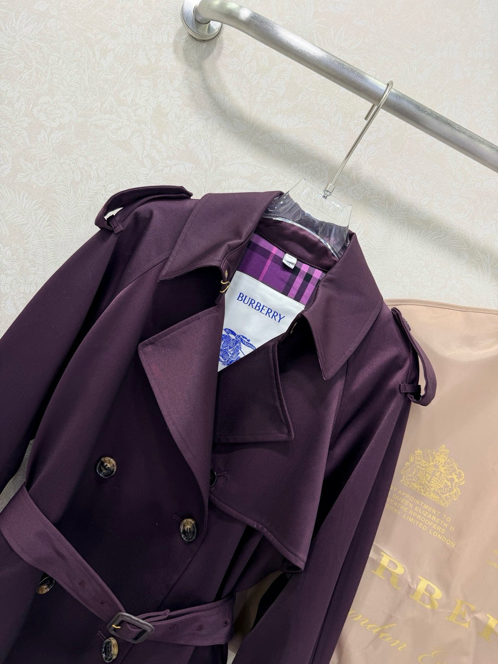 Short Belted Trench Coat