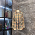 Traditional Check Print Jacket