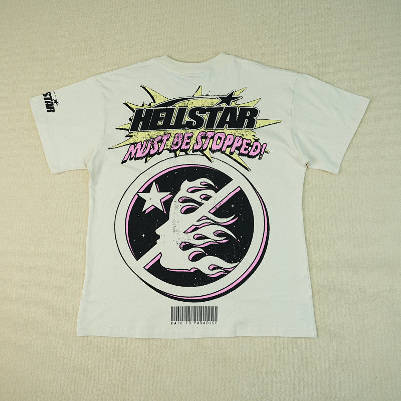 Hellstar Breaking News T-Shirt White