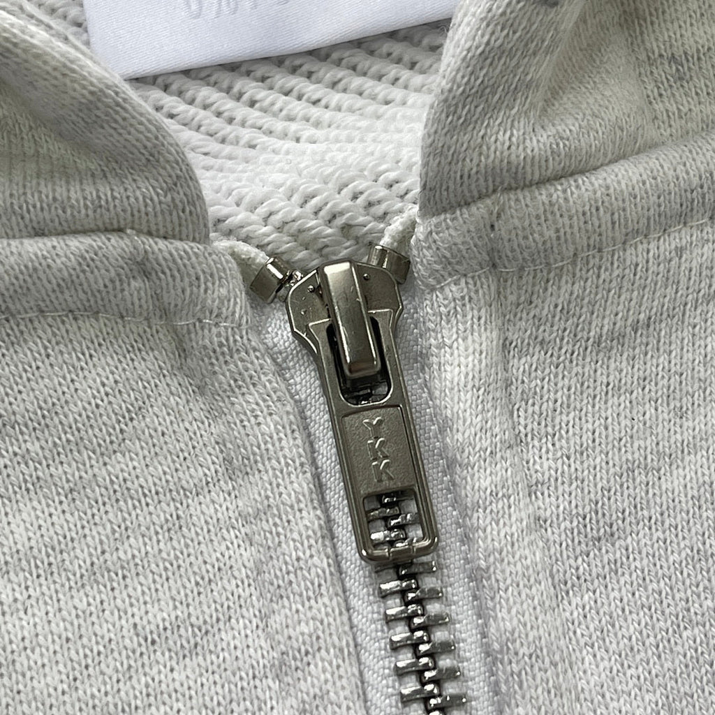 Zip Hoodie White