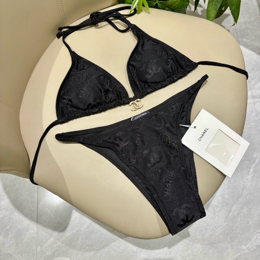 Logo Triangle Bikini Set