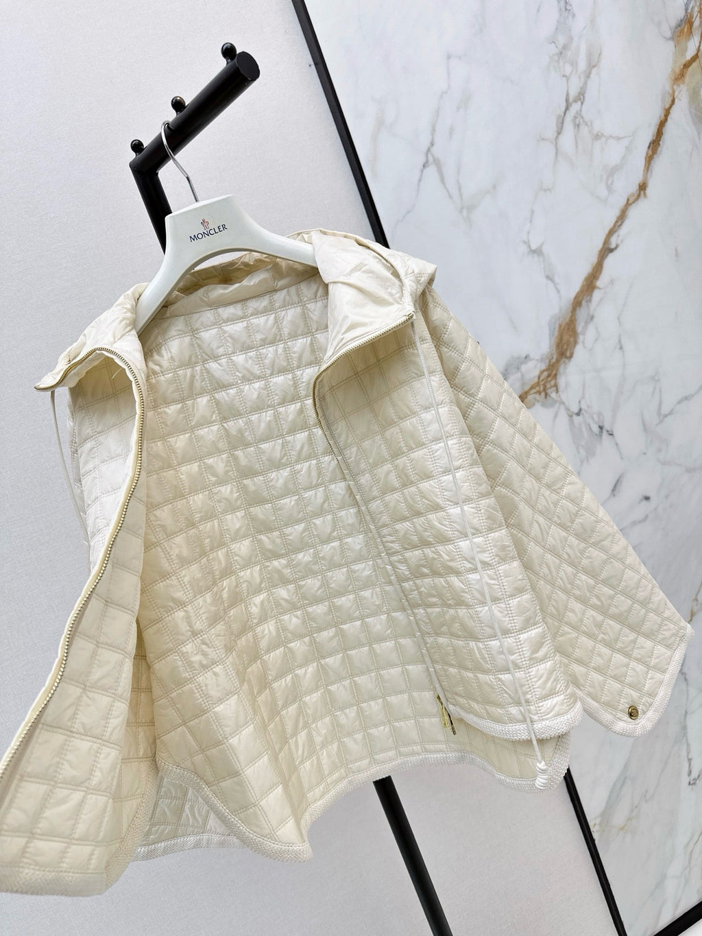 Quilted Hooded Cape