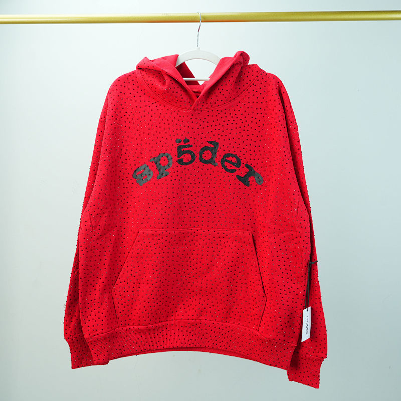Sp5der VVS Hoodie Red