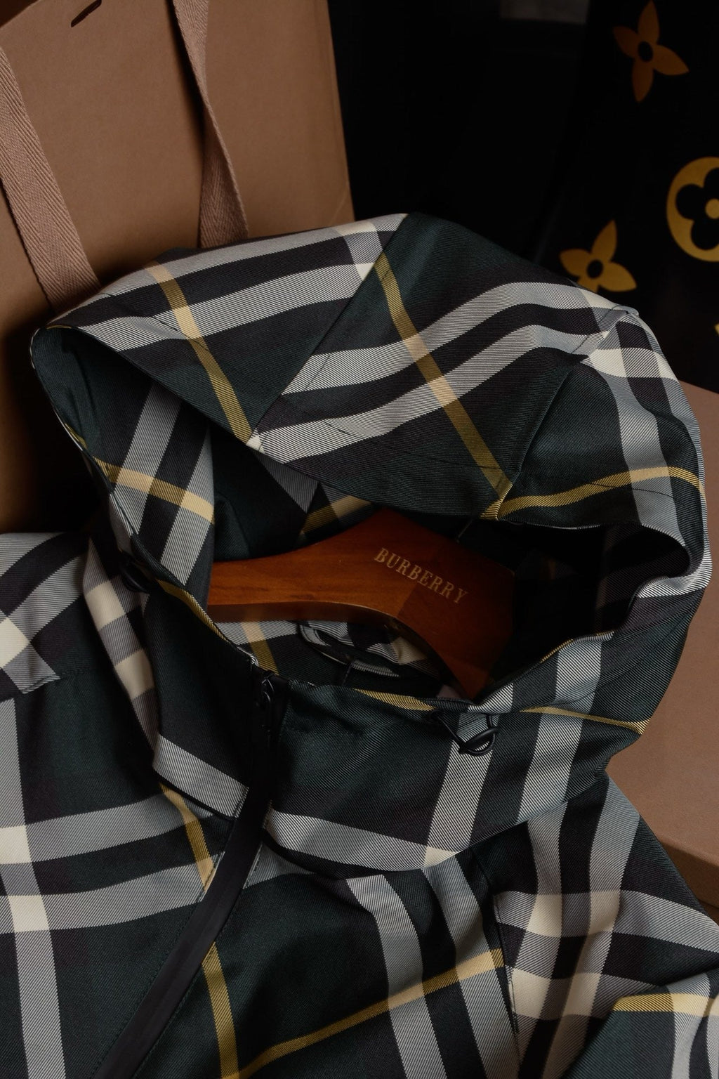 Checked Twill Jacket