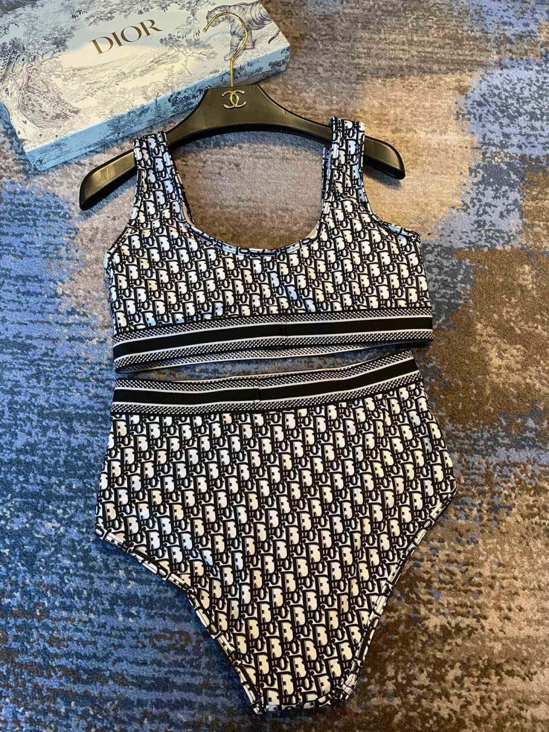 Oblique Bikini Set