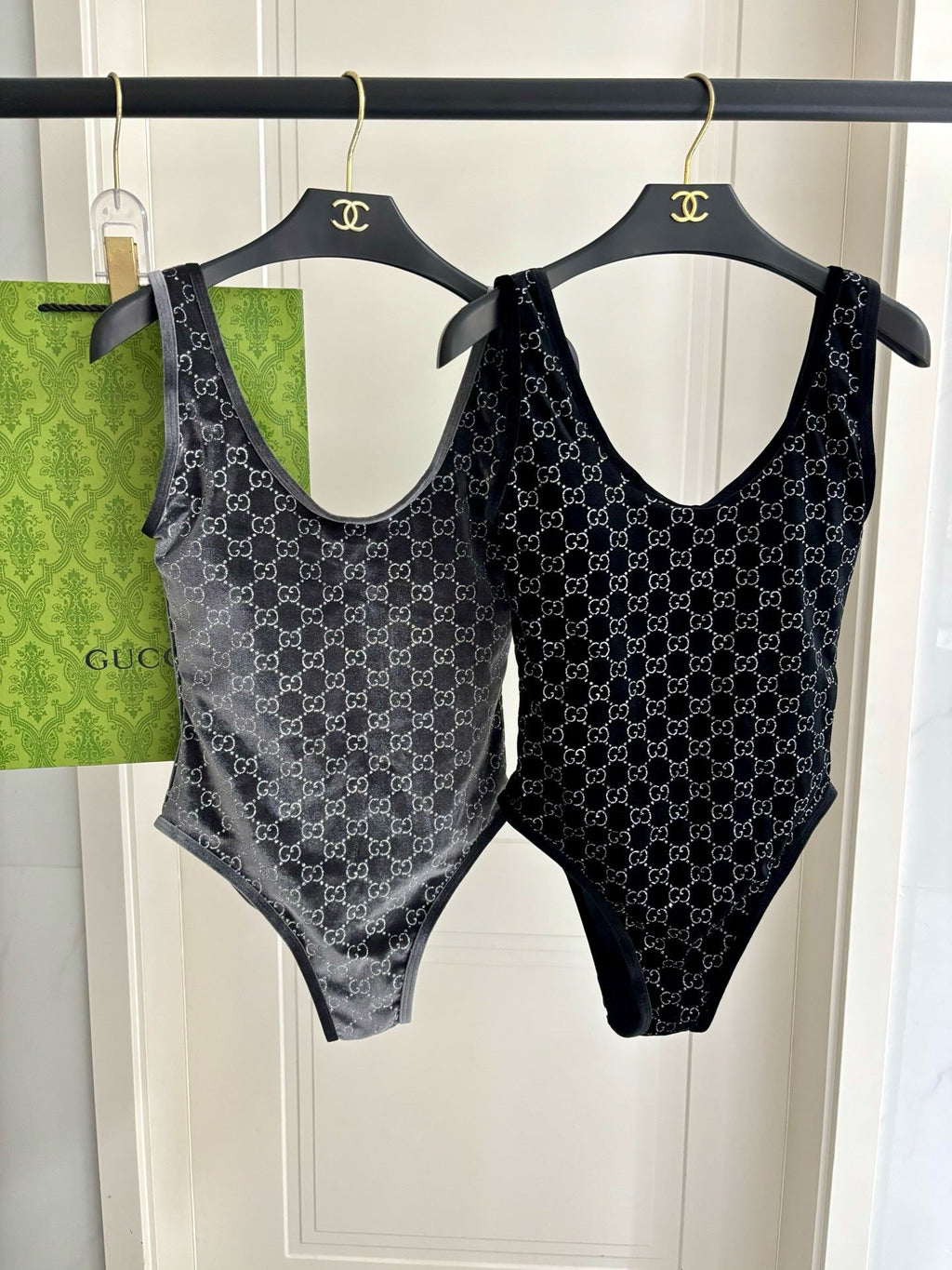 Logo One Piece Swimsuit