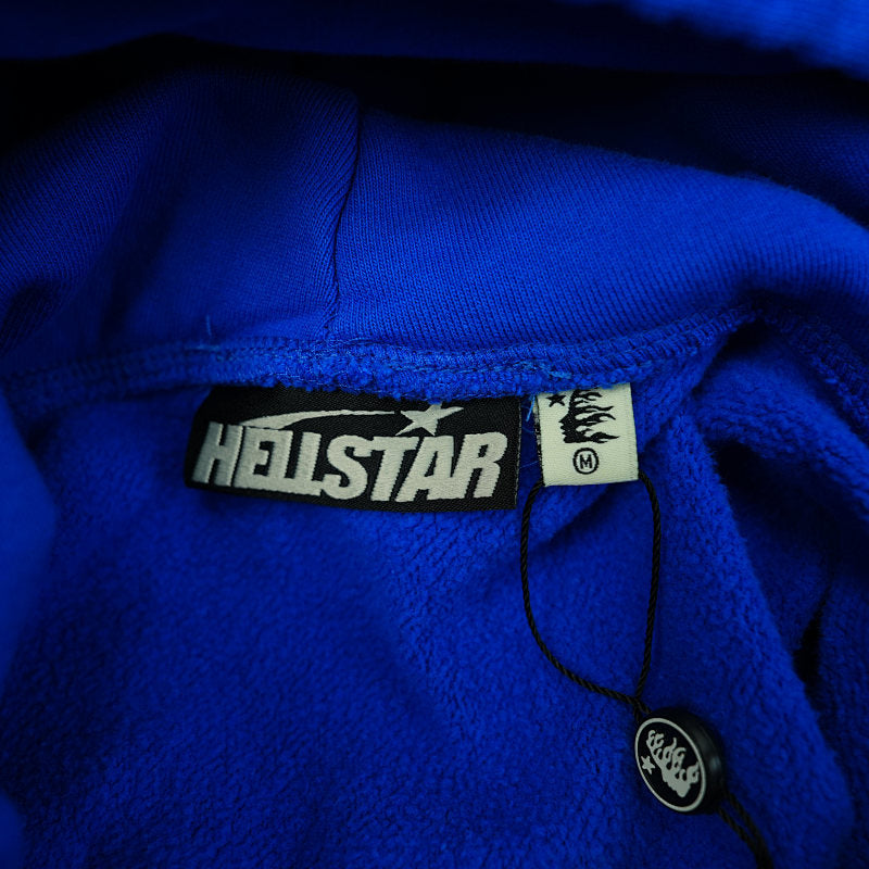 Hellstar No Guts No Glory Hoodie.Blue