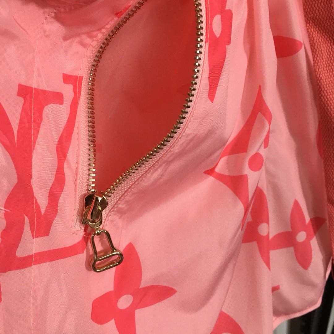 Monogram Windbreaker Jacket Set