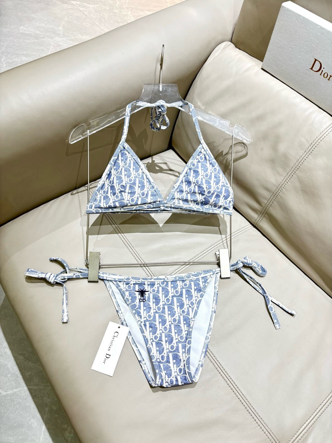 Oblique 3-Piece Bikini Set