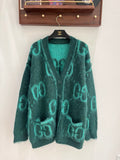 Reversible Oversized Cardigan