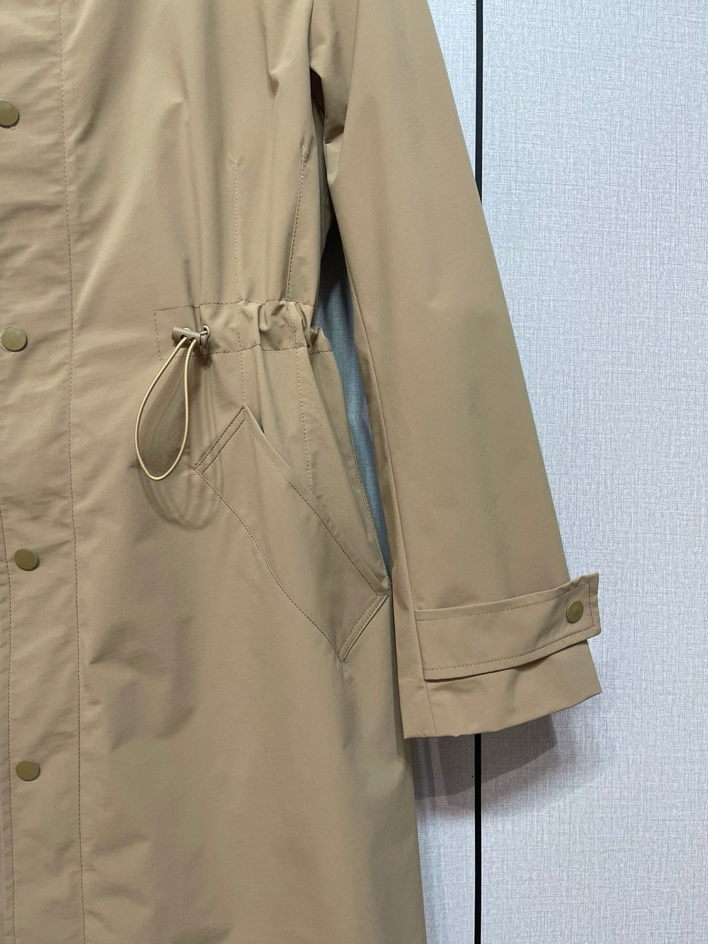 Drawcord Hood Nylon-Cotton Parka