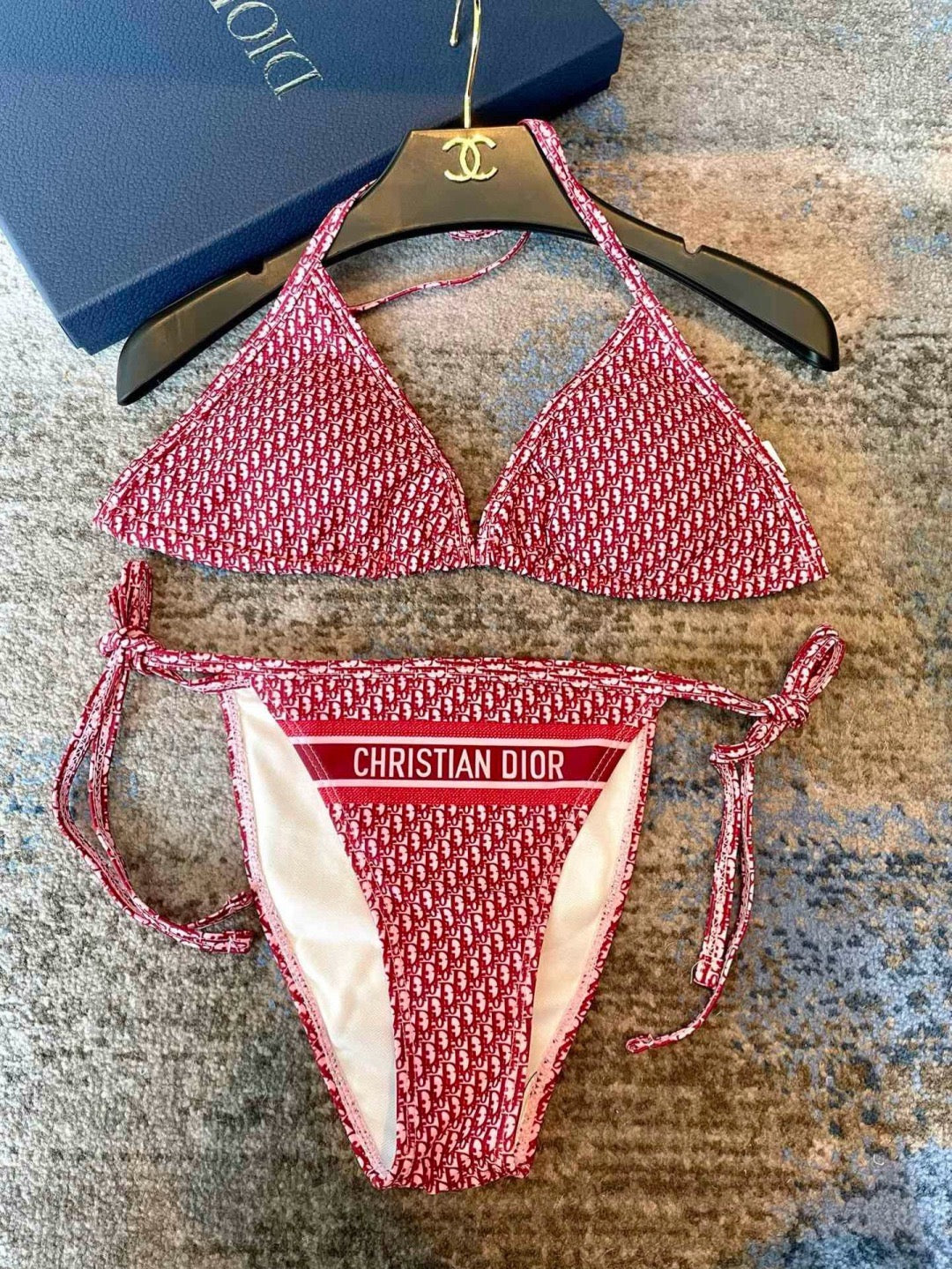 Oblique Bikini Set