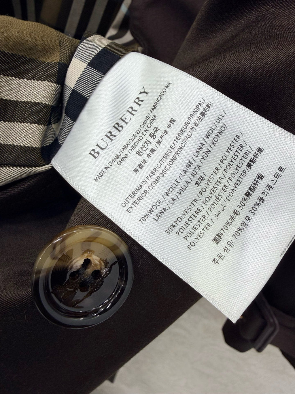 Short Belted Trench Coat