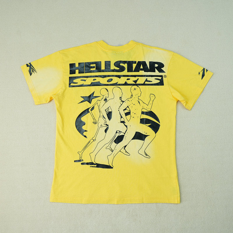 Hellstar Marathon T-Shirt Yellow