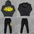 Syna-World Tracksuit - Black-Yellow