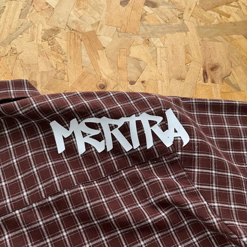 Mertra Plaid Shirt - Brown