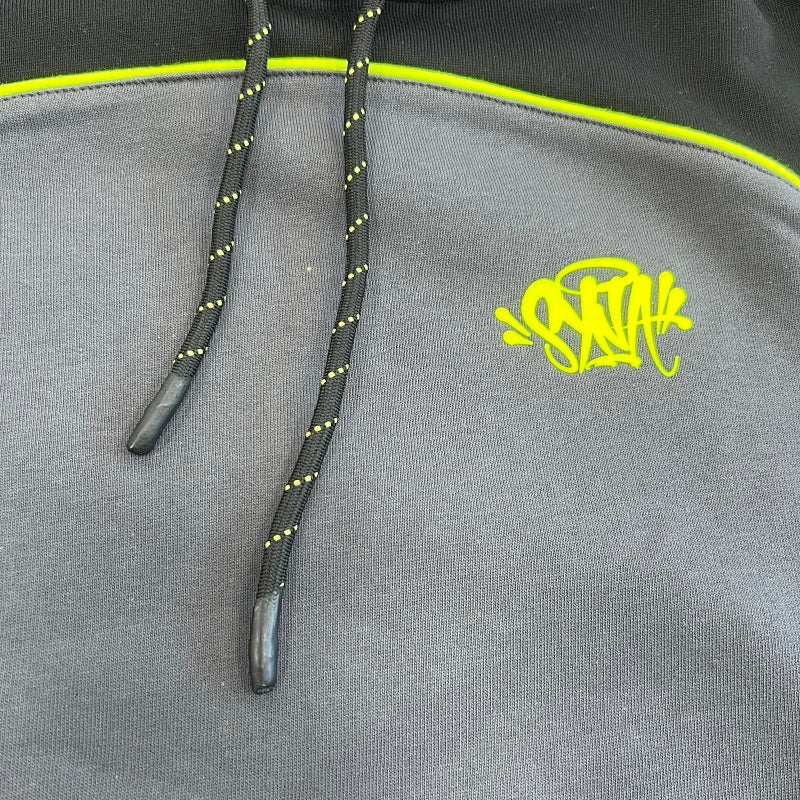 Syna-World Hoodie - Black-Grey