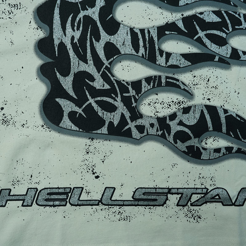 Hellstar Glitter P2P T-Shirt Black