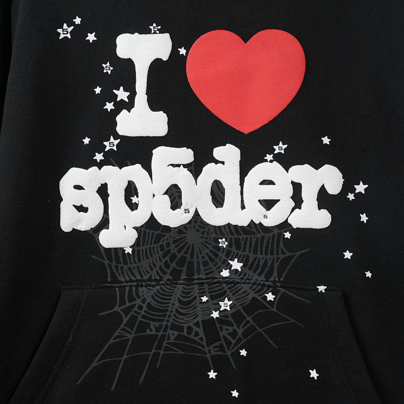 Sp5Der Iheart Sp5 Souvenir Hoodie Black