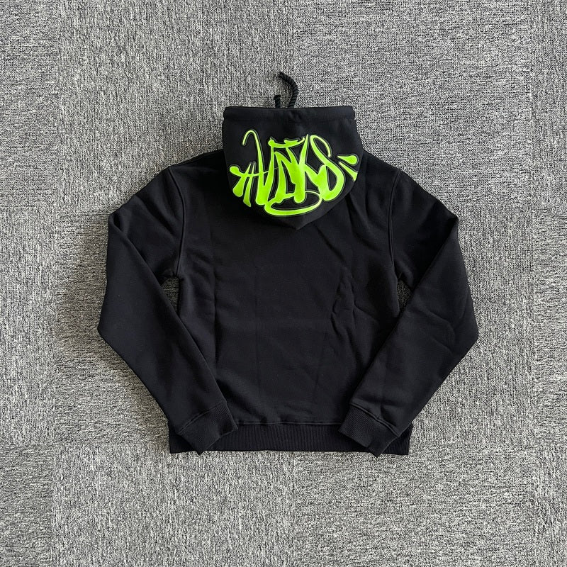 Syna-World Tracksuit - Black-Green