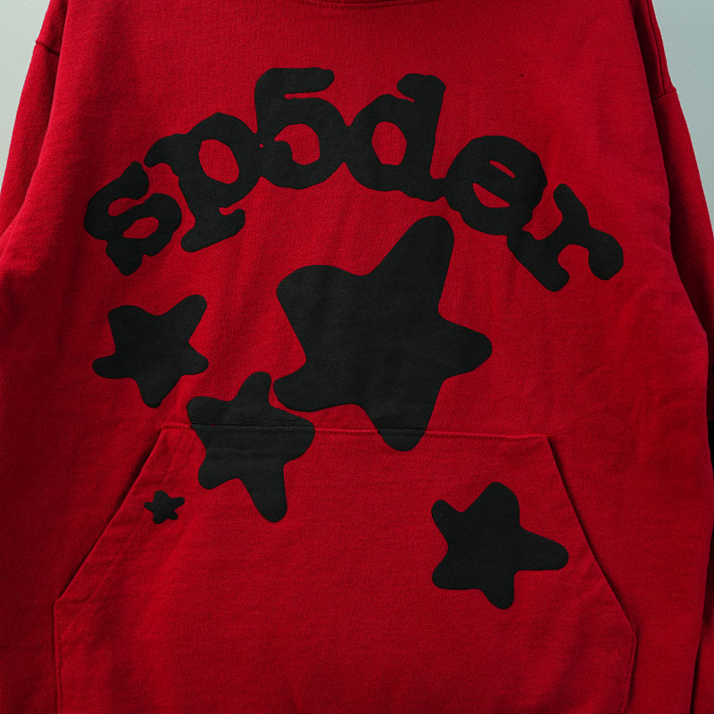 Sp5der Beluga Hoodie Red